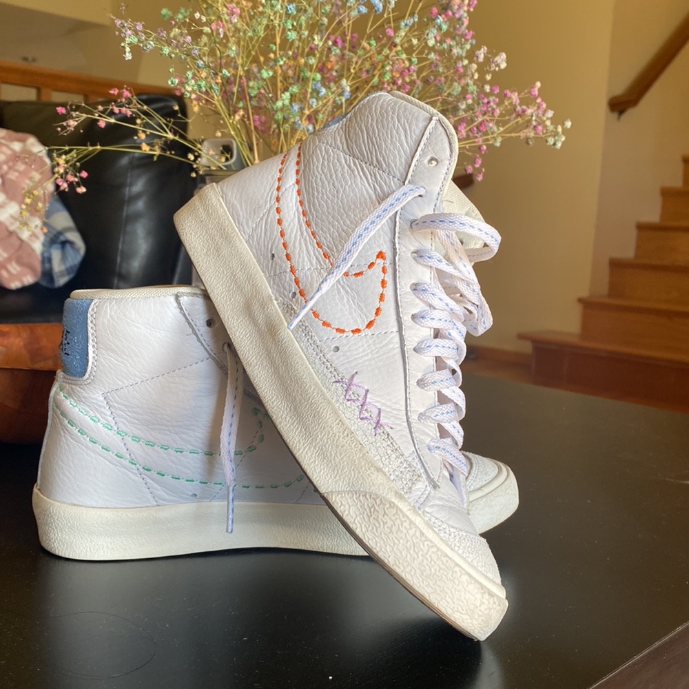 Size 7 Nike Blazers Multicolor